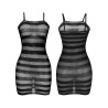 Subblime - 951733 Robe Réseille Rayures Noires Taille Unique